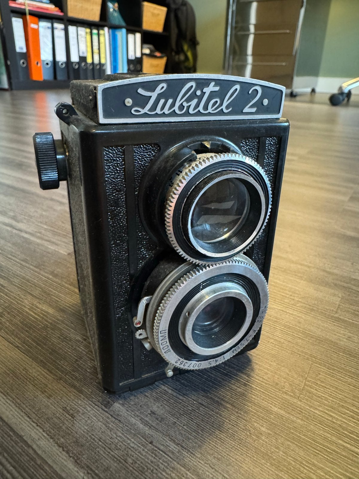 Vintage Lubitel 2 Camera - Klassieke Fotografie, Ophalen of Verzenden, Gebruikt, Spiegelreflex, Overige Merken