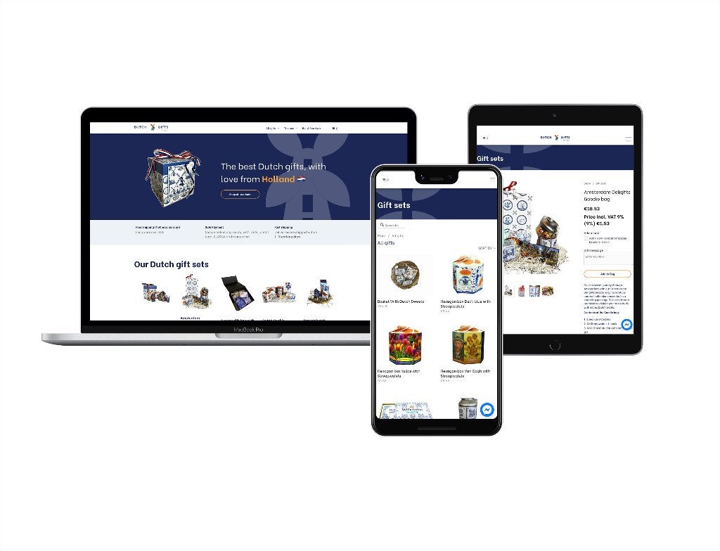 Bestaande Nederlandse cadeau- & souvenirwebshop
