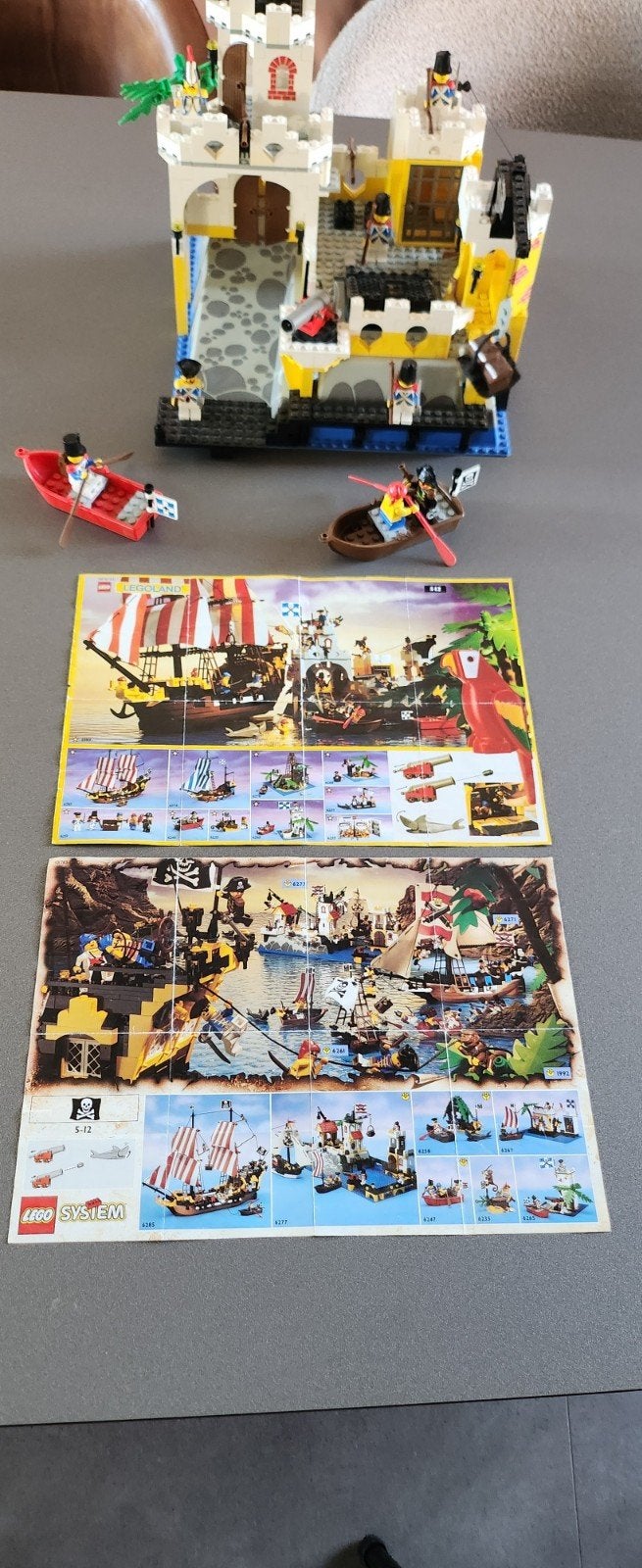 Lego 6276 El Dorado Fort Compleet, Overige thema's, Lego, Ophalen of Verzenden, Zo goed als nieuw