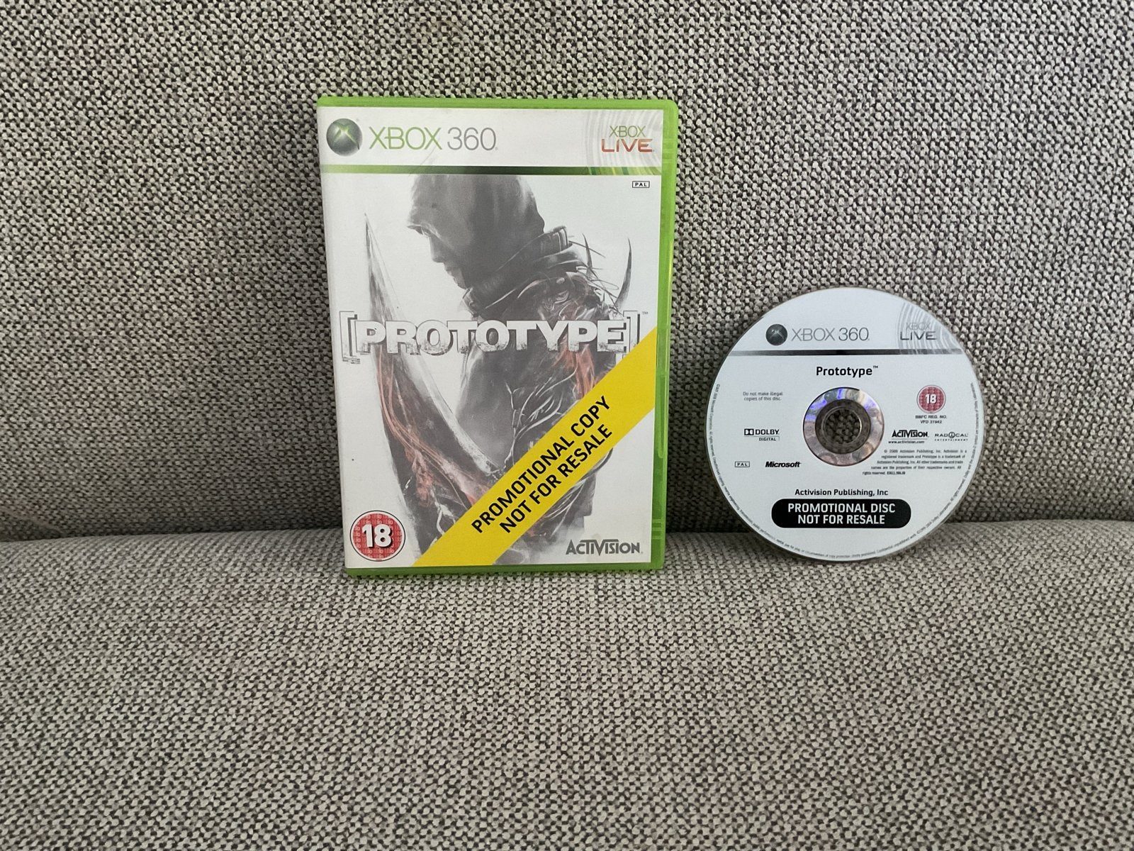 Prototype - Promotionele Xbox 360 Game (Niet voor wederverko, Avontuur en Actie, Gebruikt, Vanaf 18 jaar, Verzenden