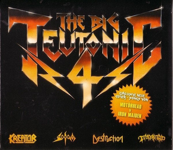 The Big Teutonic 4 CDEP Kreator Sodom Destruction Tankard, Ophalen of Verzenden, Gebruikt