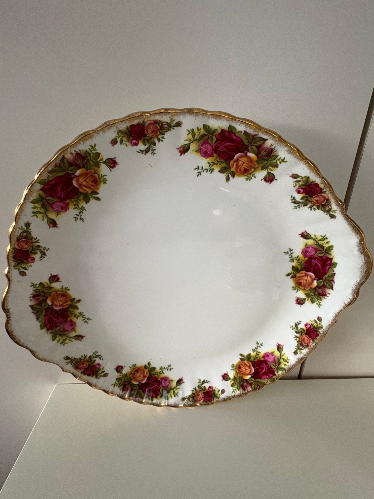 Compleet Royal Albert Old Country Roses servies, Ophalen, Klassiek, Zo goed als nieuw, Royal Albert