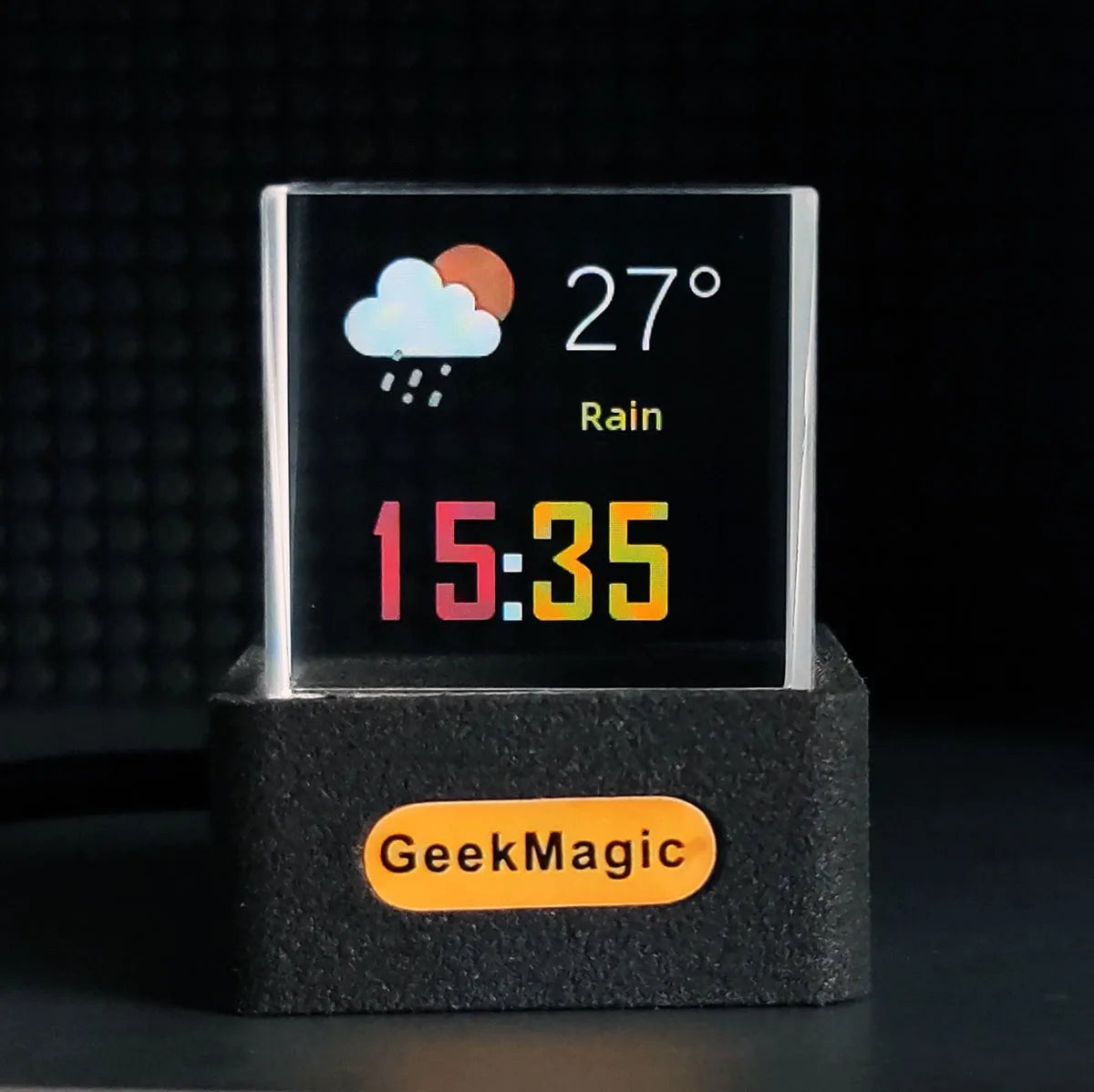 GeekMagic Crystal Holographic Smart Weerstation, Ophalen of Verzenden, Nieuw