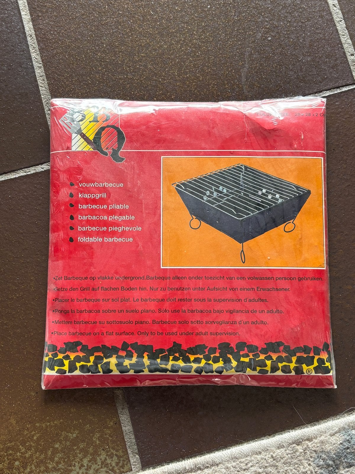 Nieuwe Opvouwbare Barbecue - Compact en Draagbaar, Ophalen of Verzenden, Nieuw