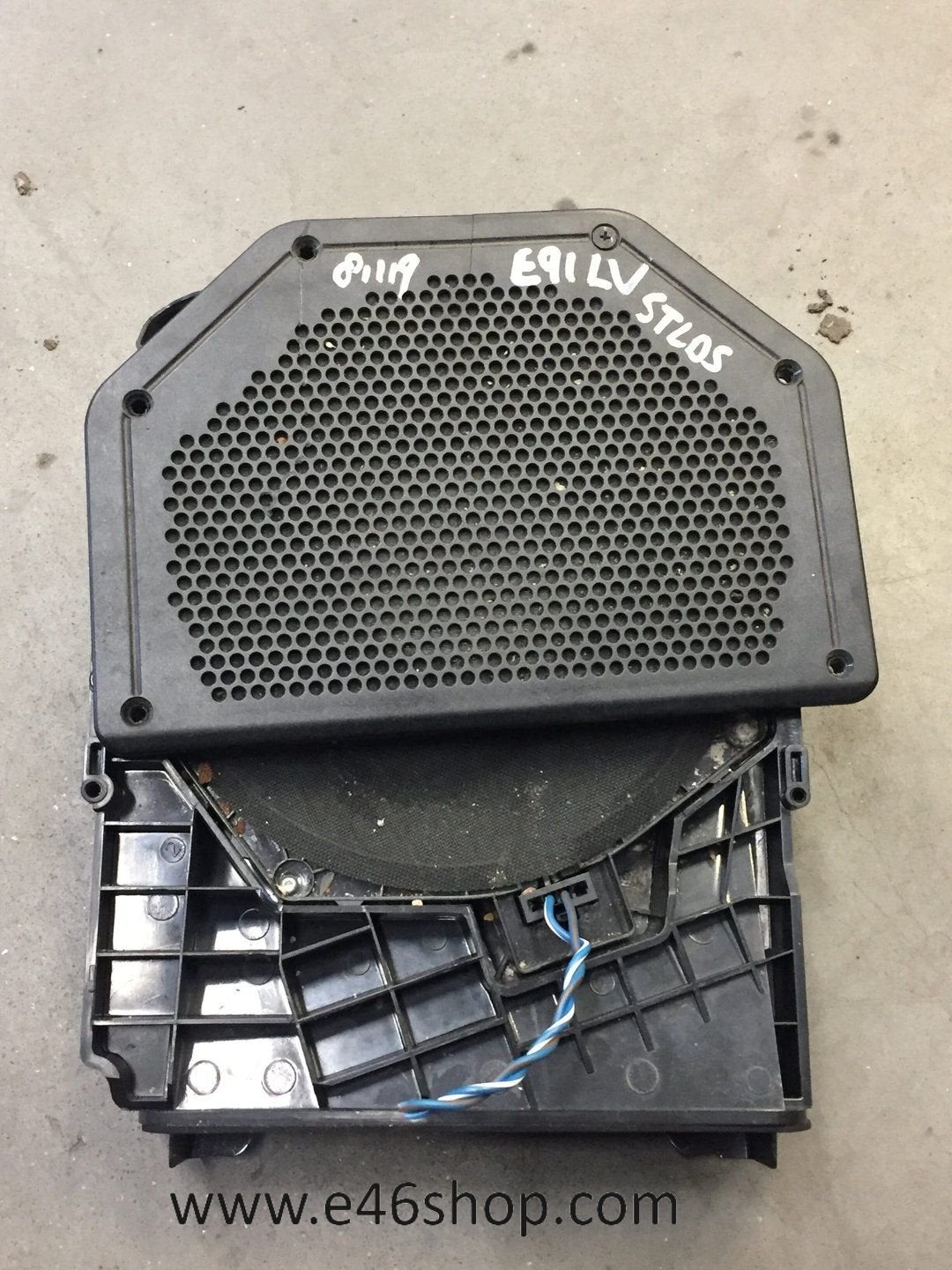 Subwoofer BMW E90 E91 links onder de stoel bestuurder, Ophalen of Verzenden, -, -, -