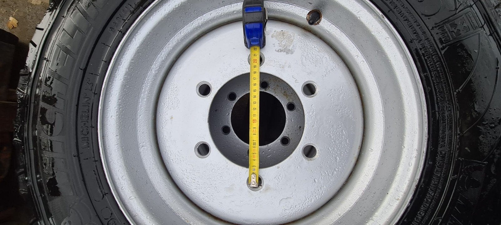 Mini Shovel banden op velg Michelin  ind, Ophalen of Verzenden