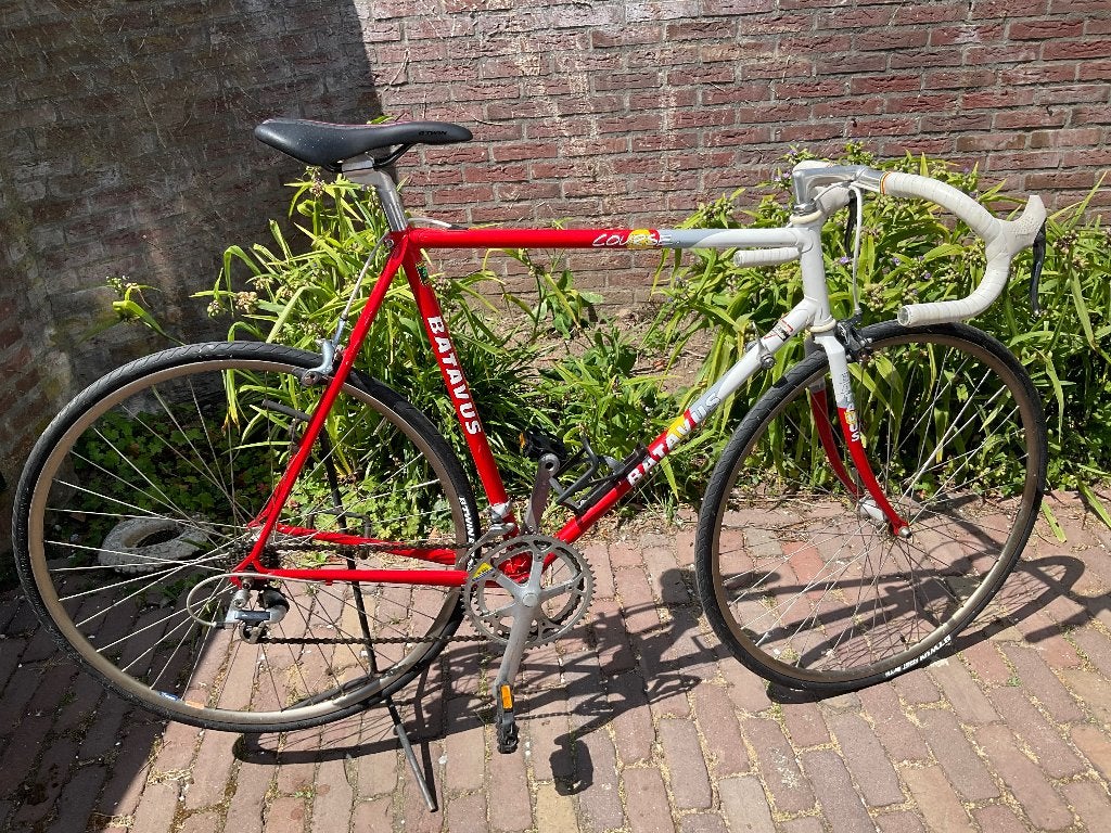Batavus racefiets, Fietsen en Brommers, Fietsen | Racefietsen, Ophalen, 28 inch, Gebruikt, Velgrem