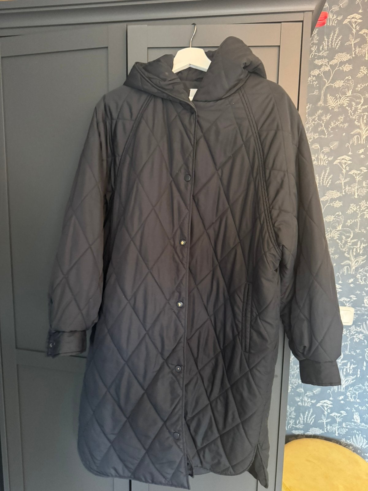 Ichi regenjas, Verzenden, Gedragen, Maat 38/40 (M), Blauw