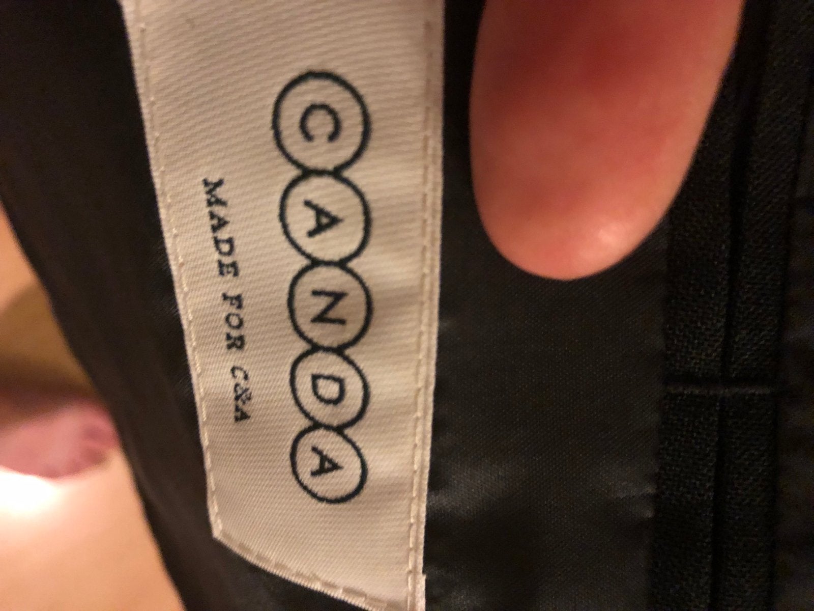 C&A Zwarte Smokingjas - Maat L, Kleding | Heren, Kostuums en Colberts, Ophalen of Verzenden, Zo goed als nieuw, Maat 52/54 (L)