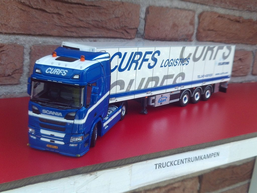 WSI  Scania  R  Highline  van  Curfs  Transport., Ophalen of Verzenden, Nieuw, Bus of Vrachtwagen, Wsi