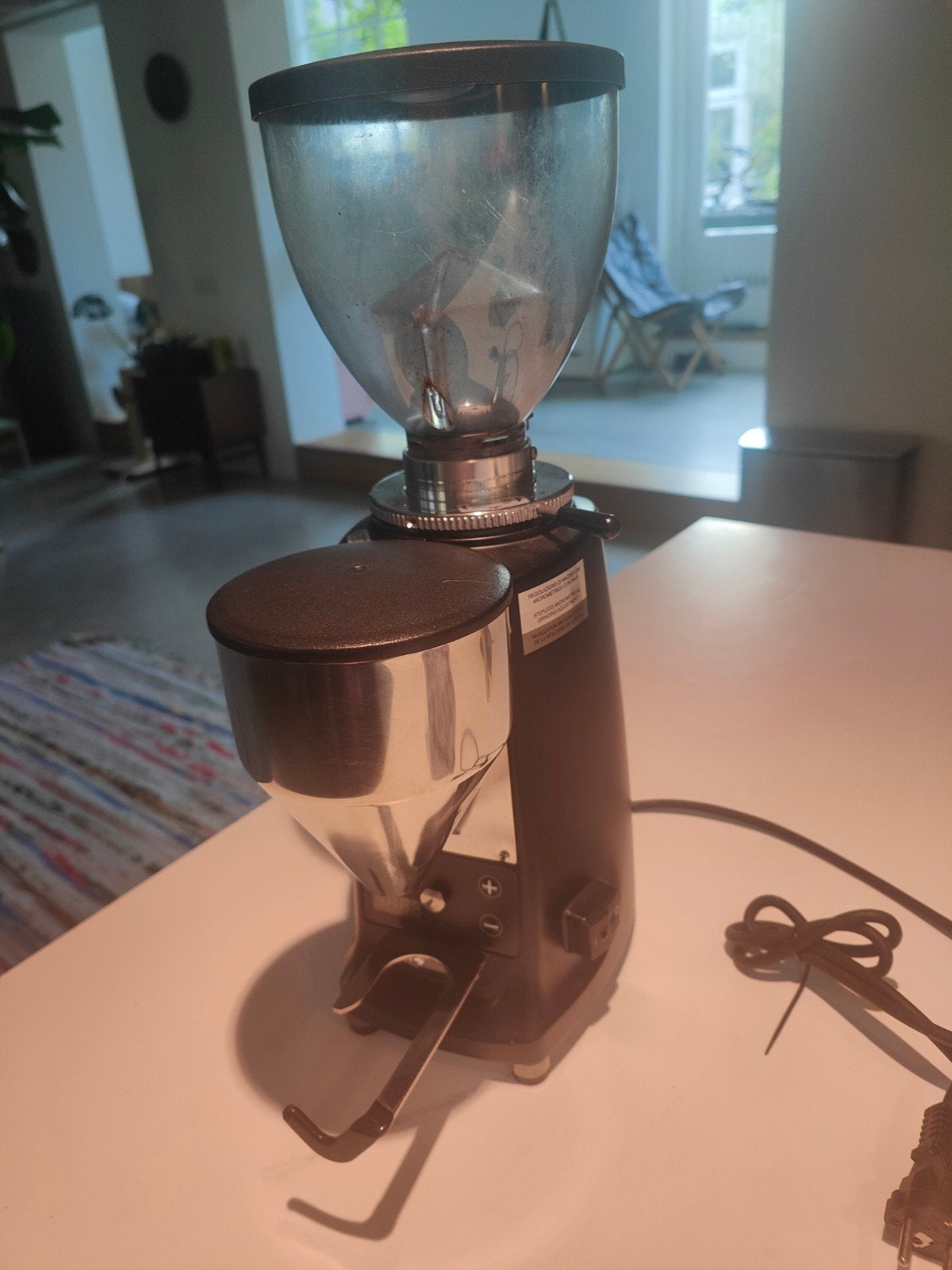 Mazzer Mini Electronic B Koffiemolen, Ophalen of Verzenden, Gebruikt, Overige modellen