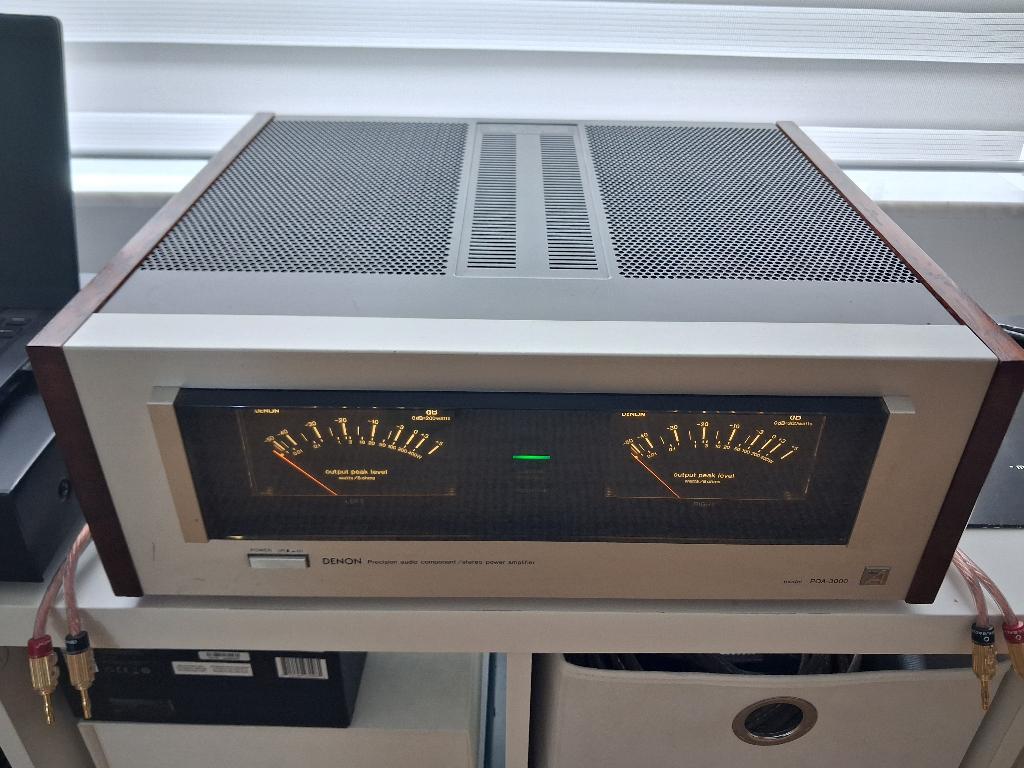 Denon POA-3000 class a amplifier, Ophalen, 120 watt of meer, Denon