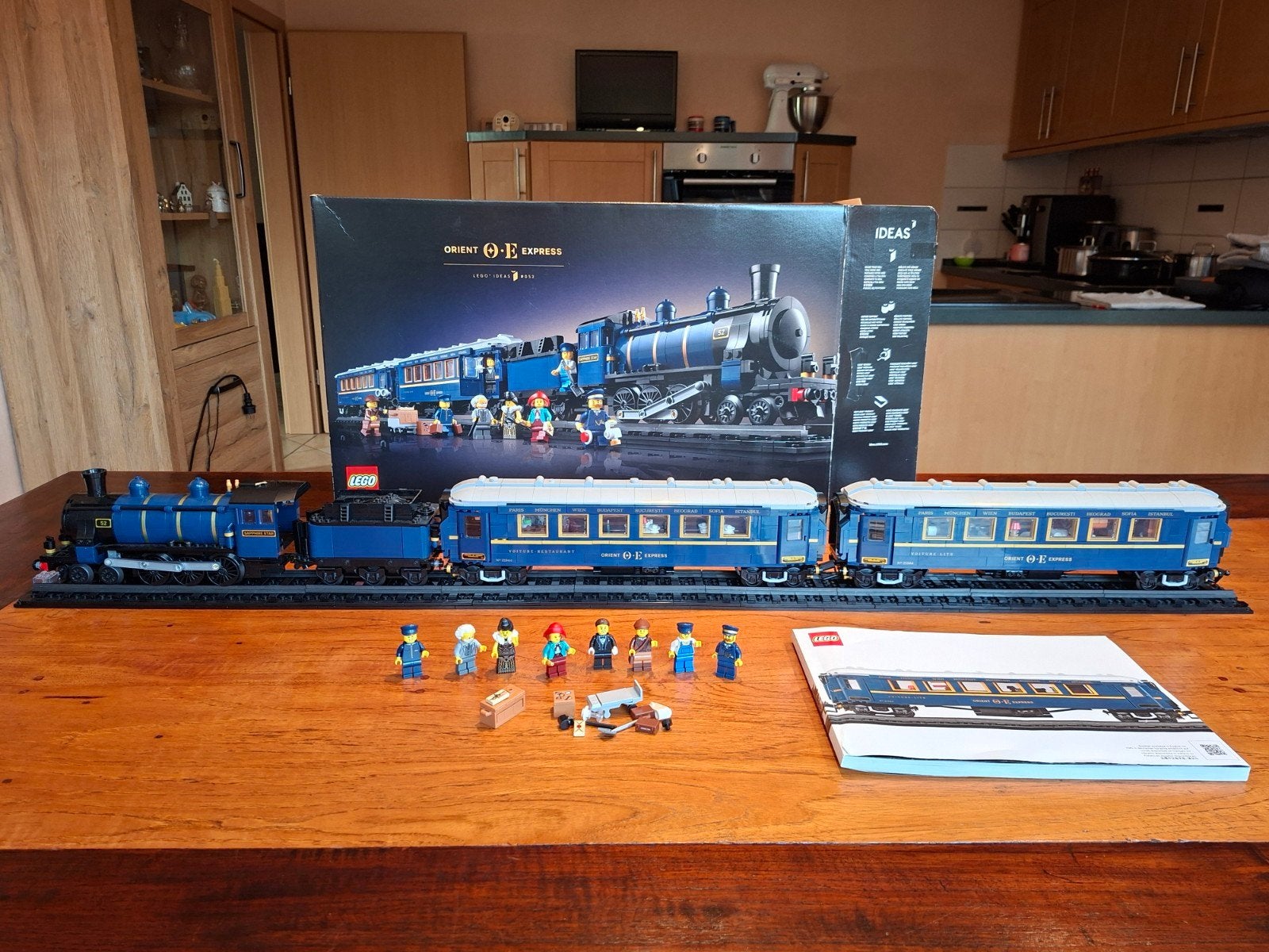 LEGO TREIN 21344 ORIENT EXPRESS COMPLEET, Ophalen of Verzenden