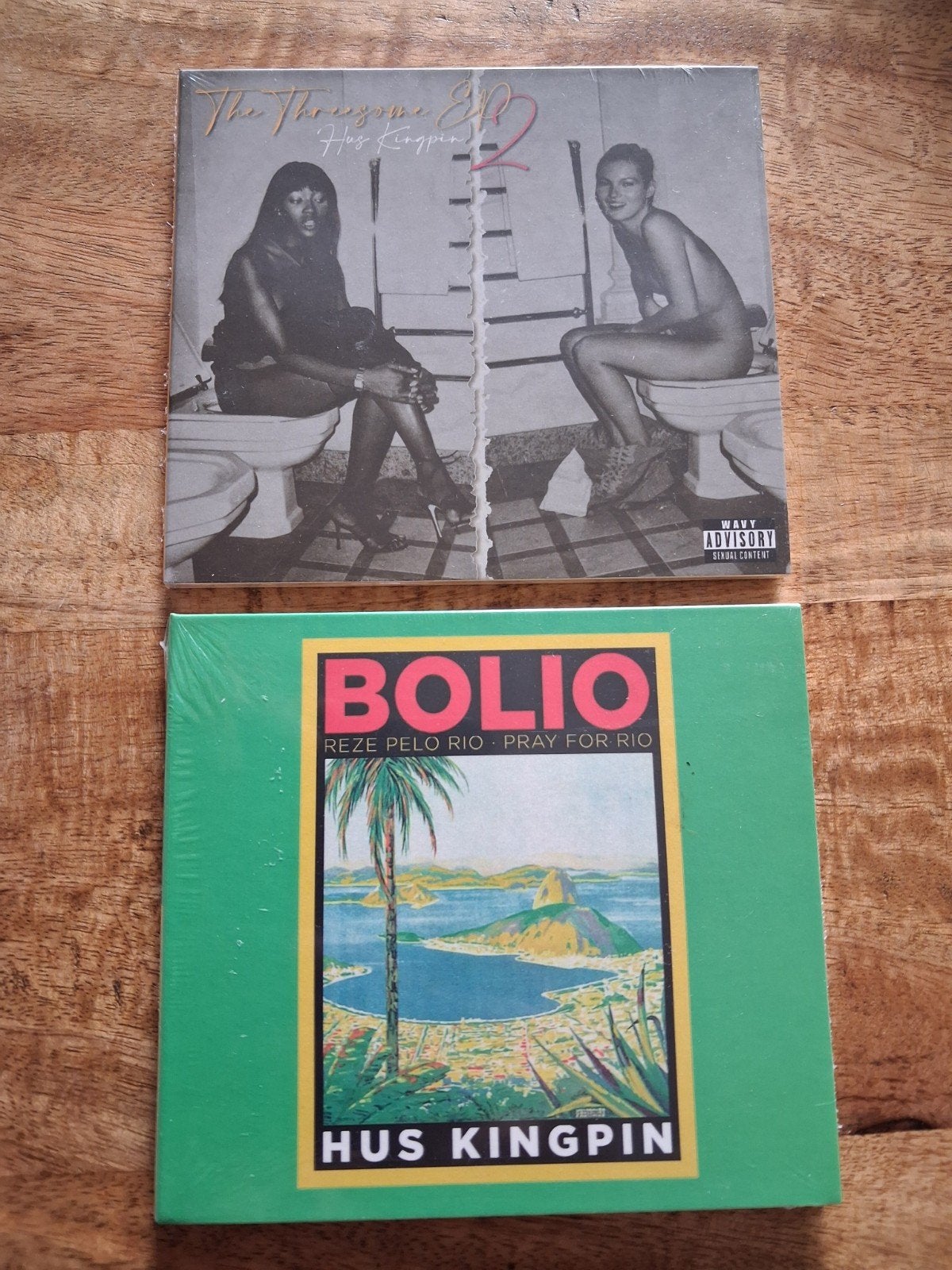 Hus Kingpin CD's: The Threesome EP 2 & Bolio, Cd's en Dvd's, Ophalen of Verzenden, Nieuw in verpakking, Album
