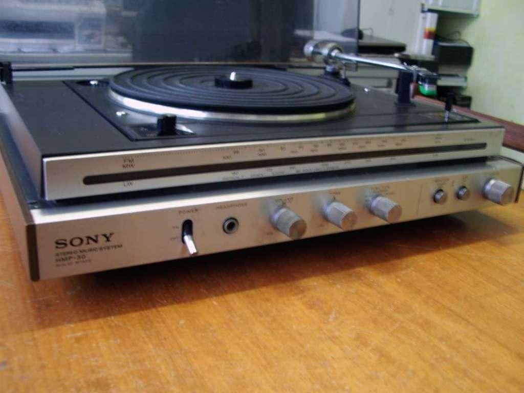 Comdi Radio-Platensplatenspeler, Ophalen, Niet werkend, Platenspeler, Sony