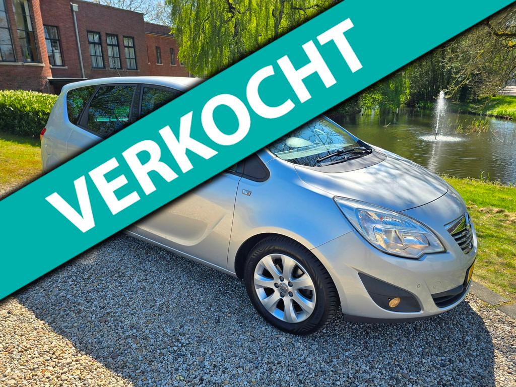 Opel Meriva 1.4 Turbo Cosmo *apk:01-2027*, Voorwielaandrijving, Euro 5, Gebruikt, 680 kg