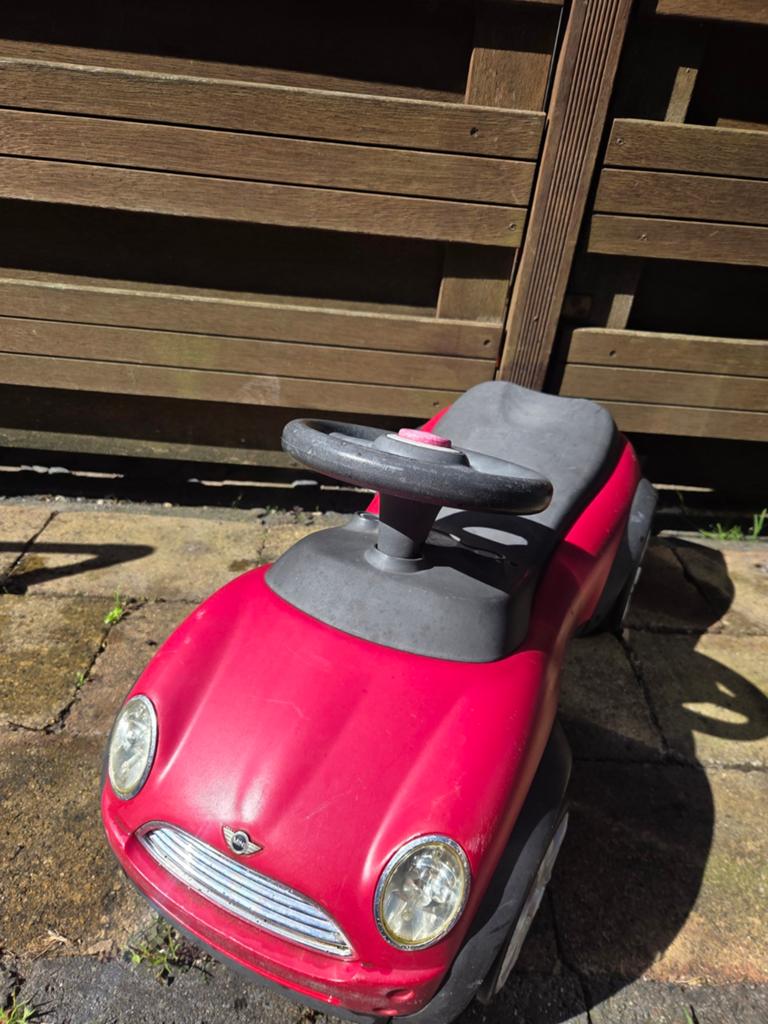 Mini cooper loopauto loopwagen, Ophalen, Gebruikt