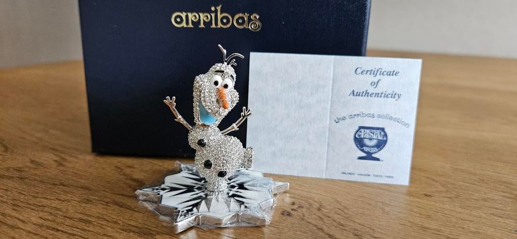 Swarovski Disney Frozen Arribas Olaf, Verzamelen, Swarovski, Ophalen of Verzenden, Nieuw, Figuurtje