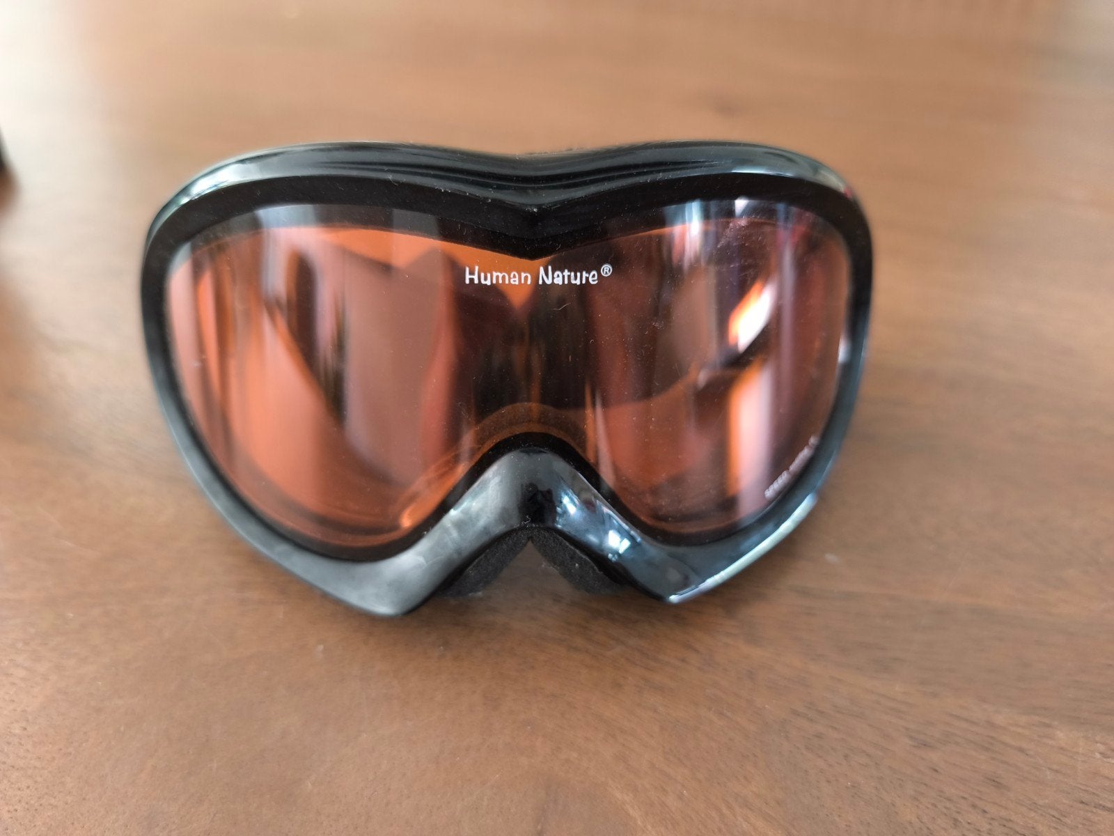 Human Nature skibril - Oranje lens, Kleding | Dames, Wintersportkleding, Overige typen, Maat 46/48 (XL) of groter, Ophalen of Verzenden