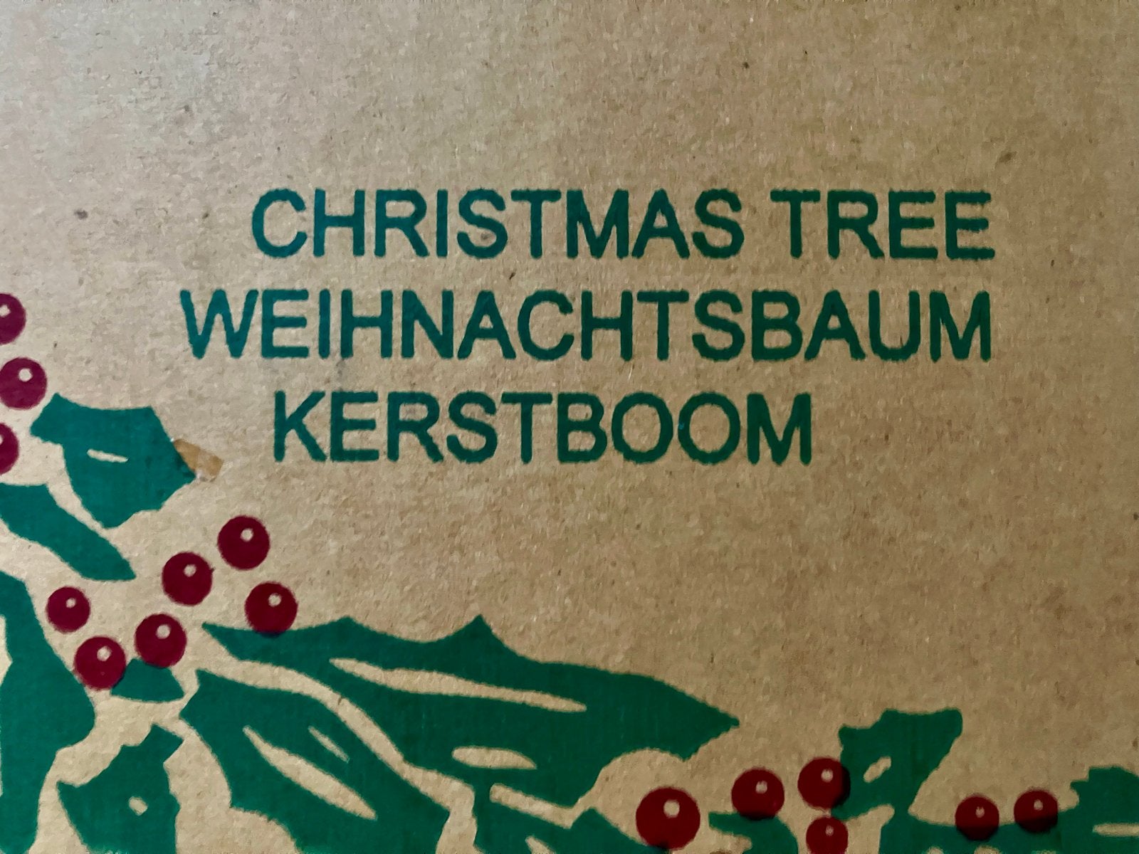 Kerstboom, Ophalen