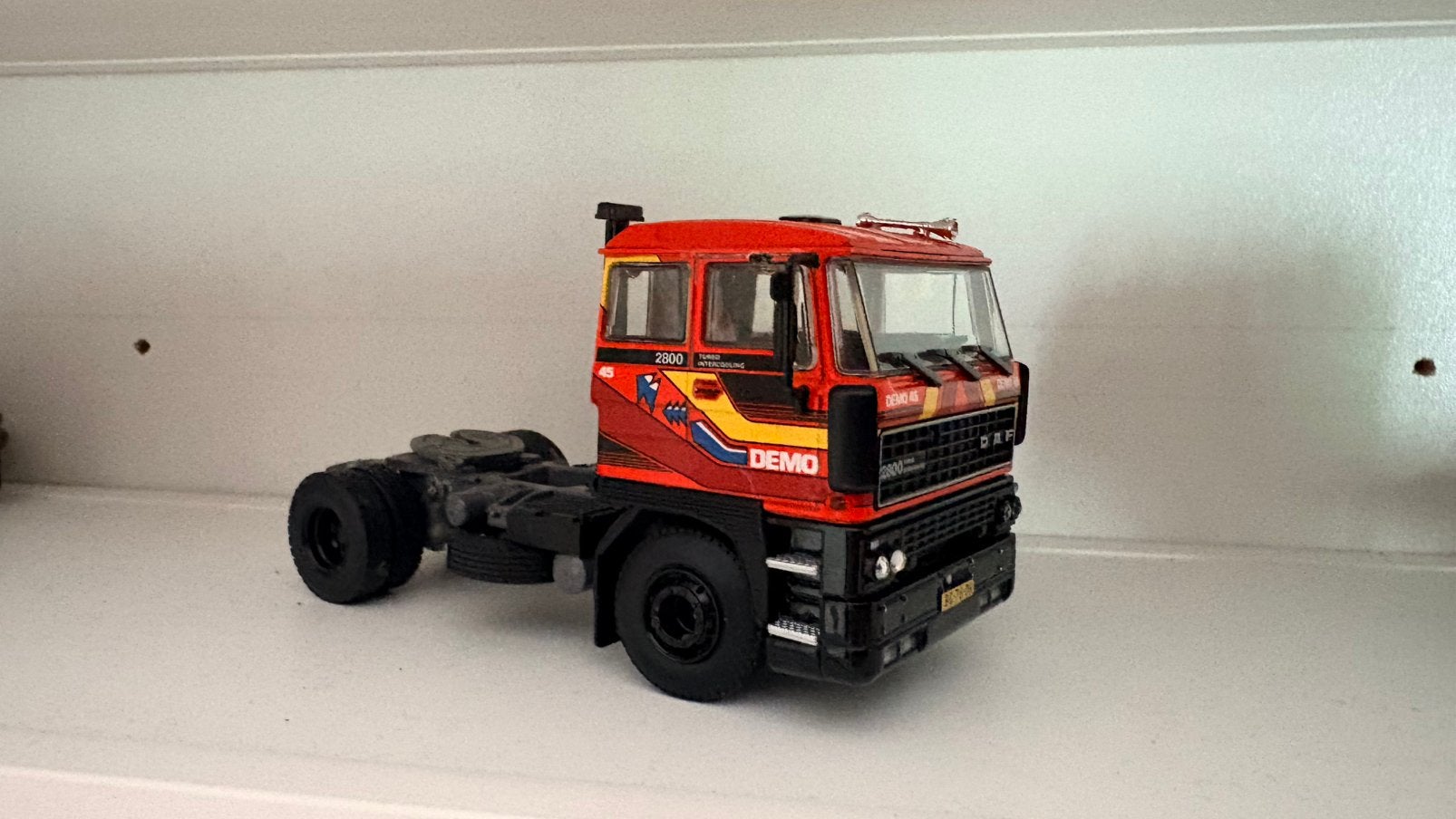 DAF demo B keus, Hobby en Vrije tijd, Modelauto's | 1:50, Ophalen of Verzenden, Zo goed als nieuw, Bus of Vrachtwagen, Wsi