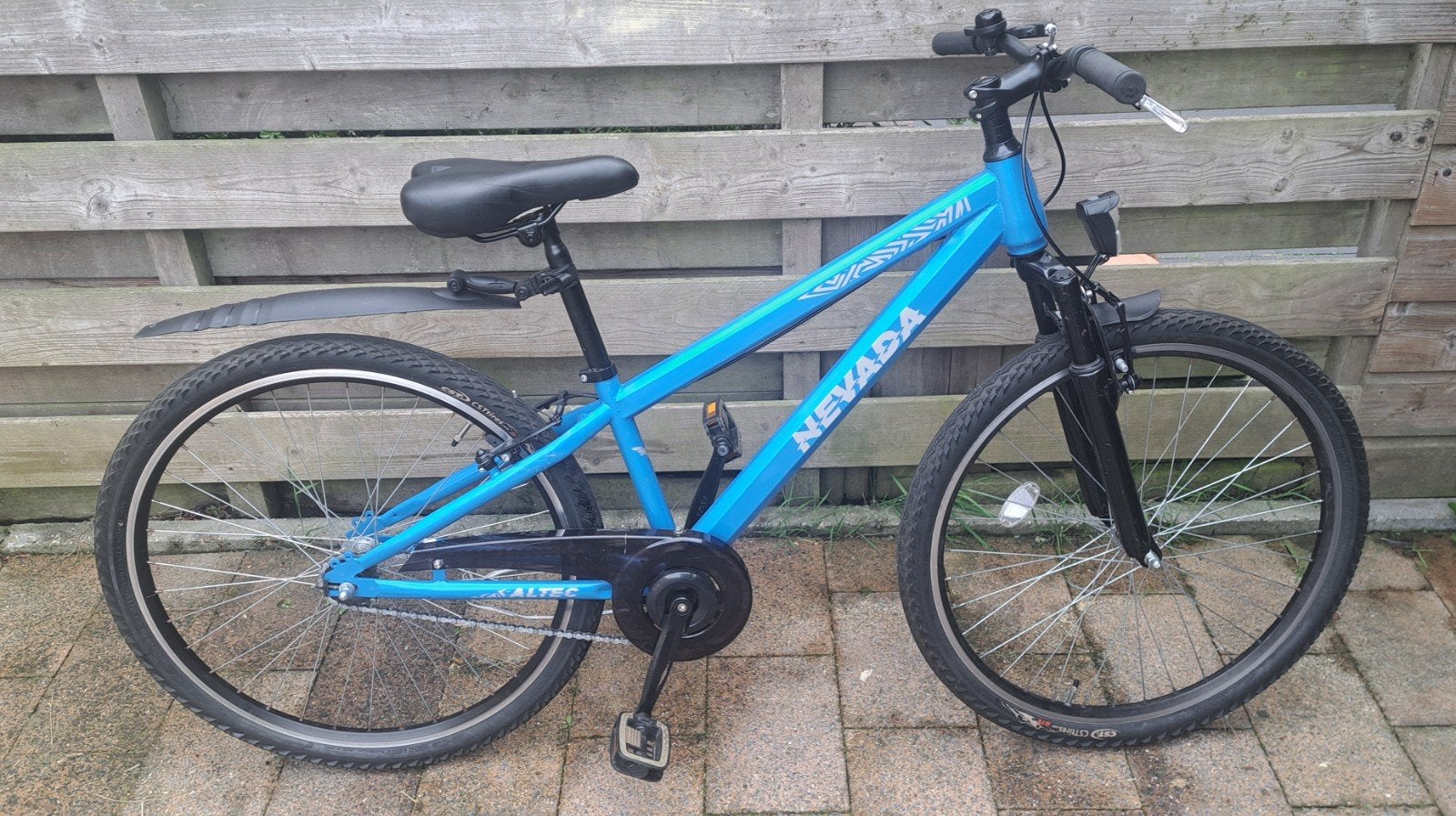 Altec Nevada Kinderfiets 26 inch - Blauw, Ophalen, 20 inch of meer, Gebruikt, Schijfrem