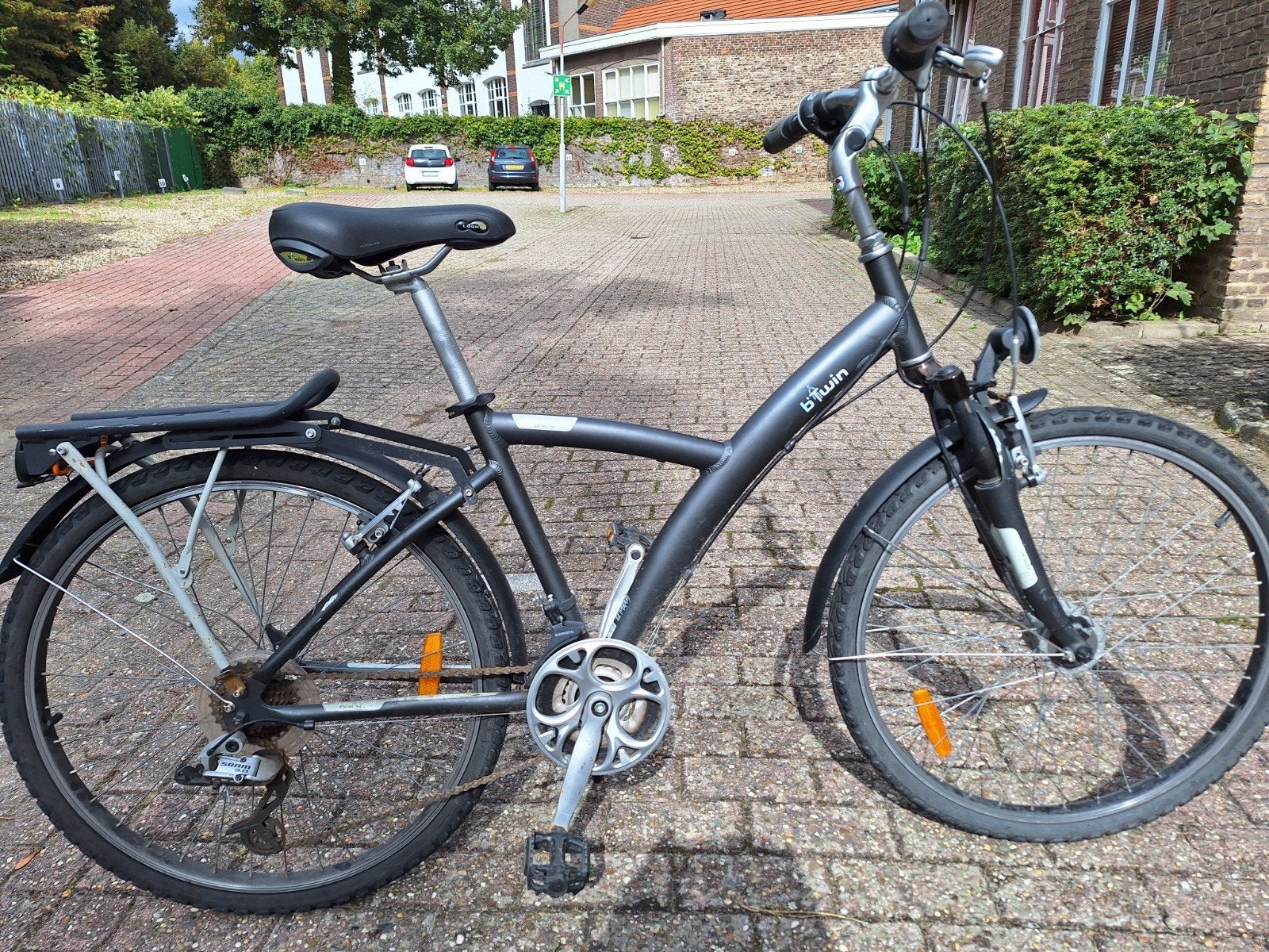 Btwin Original 500 Fiets - Gebruikt, Goede Staat, Gebruikt, Velgrem, Versnellingen, 50 tot 53 cm