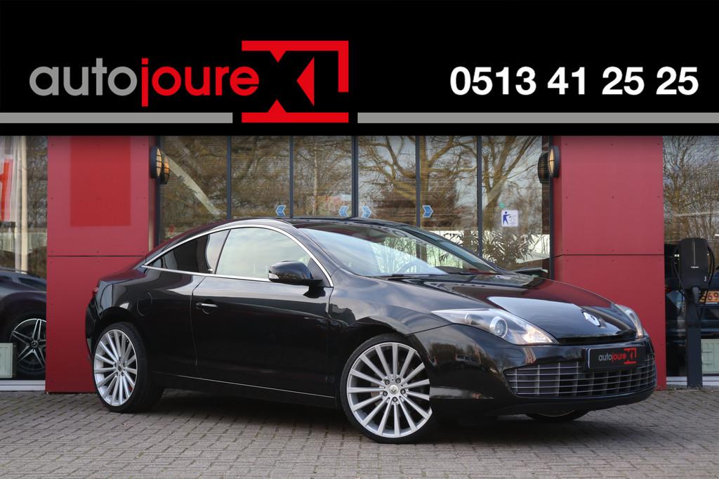 Renault Laguna Coupe 3.5 V6 238pk Initiale | 4Control | Bose, Auto's, Gebruikt, Automatische klimaatregeling, 4 stoelen, Zwart
