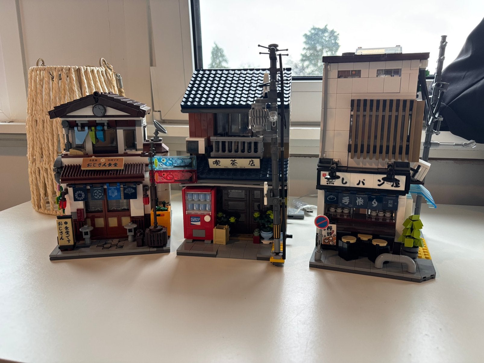 4x Cada Japanse gebouwen huisjes – incl. doos en verlichting, Ophalen, Zo goed als nieuw, Overige merken