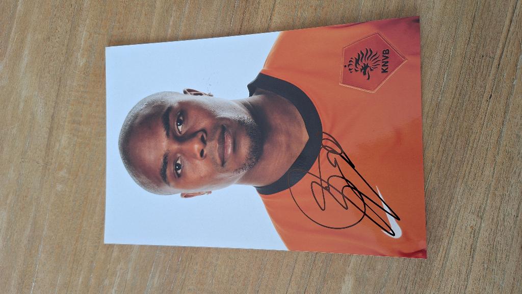Foto 20x30 cm met handtekening; Edson Braafheid # FC Utrecht, Ophalen of Verzenden, Nieuw, F.C. Utrecht, Overige typen