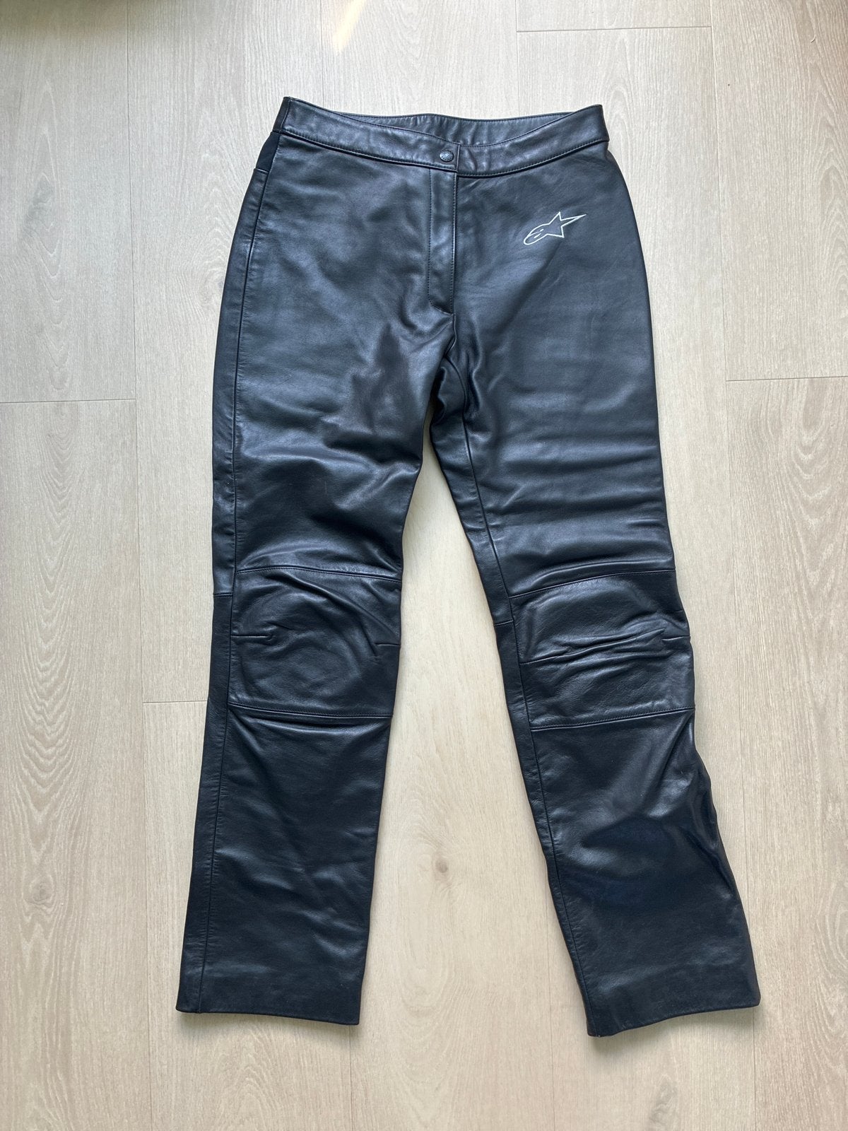 Alpinestars Stella Cat leren motorbroek, Ophalen of Verzenden, Zo goed als nieuw, Zwart, Lang
