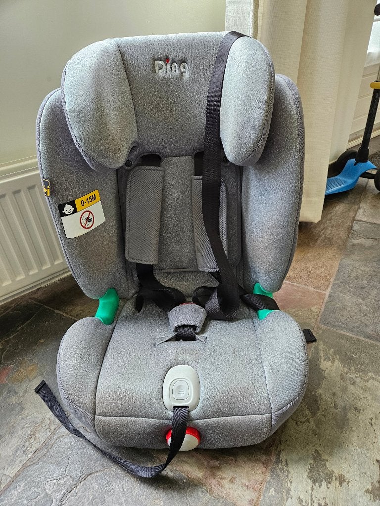 Ding York i-Size Autostoel 9-36 kg, Autogordel of Isofix, Gebruikt, Zijbescherming, 9 t/m 36 kg