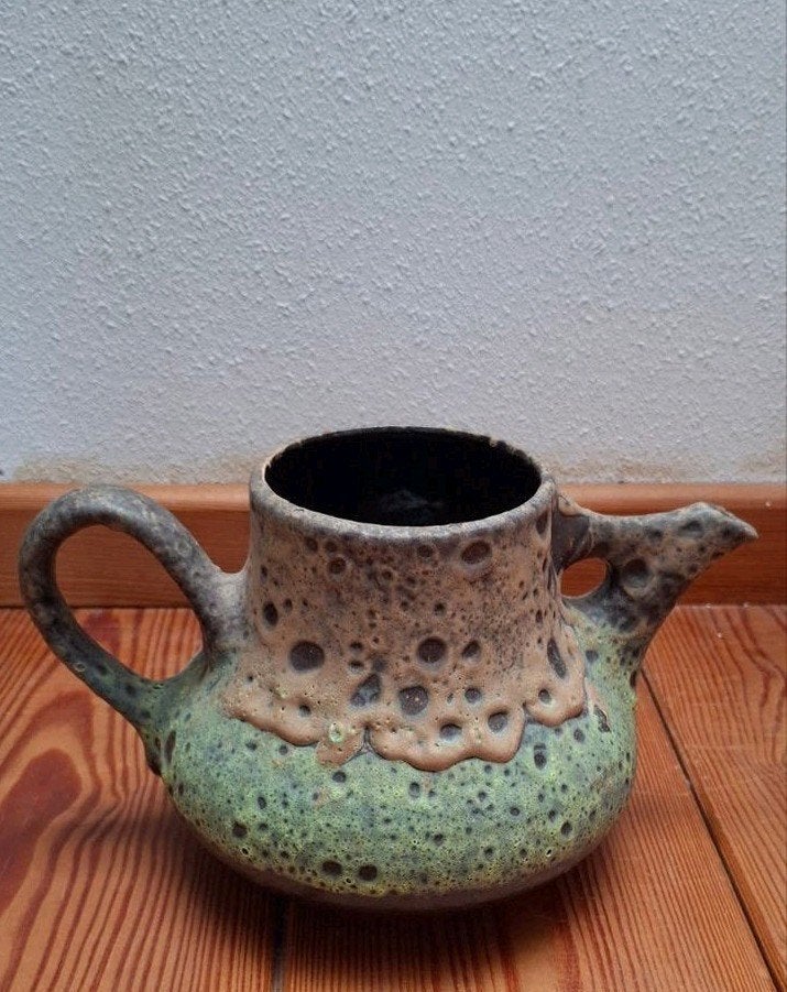 Vintage Scheurich 'Fat Lava' Theepot - model 900 W. Germany, Ophalen of Verzenden