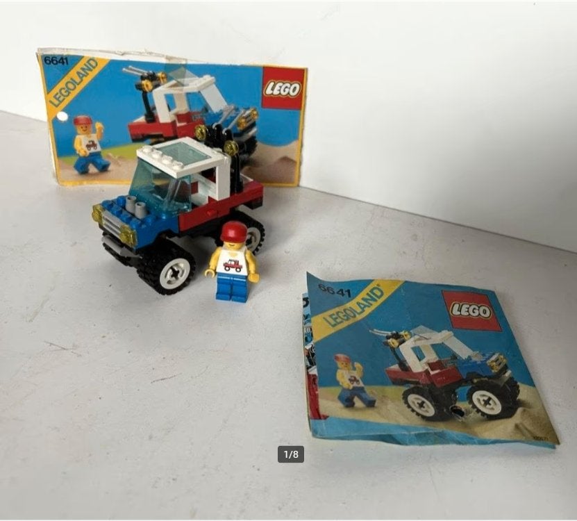 Lego Legoland - Four Wheelin' Truck - 6641, Gebruikt, Lego, Ophalen of Verzenden, Compleet