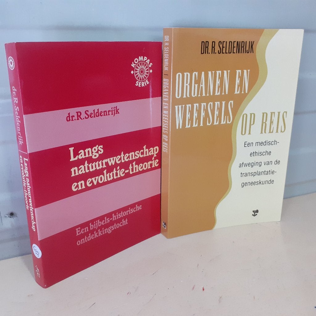 Nr. 692 Dr. R. Seldenrijk. Twee boeken., Boeken, Ophalen of Verzenden, Gelezen, Dr. R. Seldenrijk, Christendom | Protestants