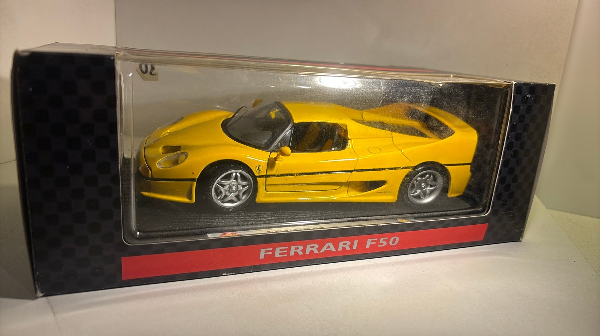 Ferrari f50 shell 1.18, Ophalen of Verzenden, Bburago, A, A