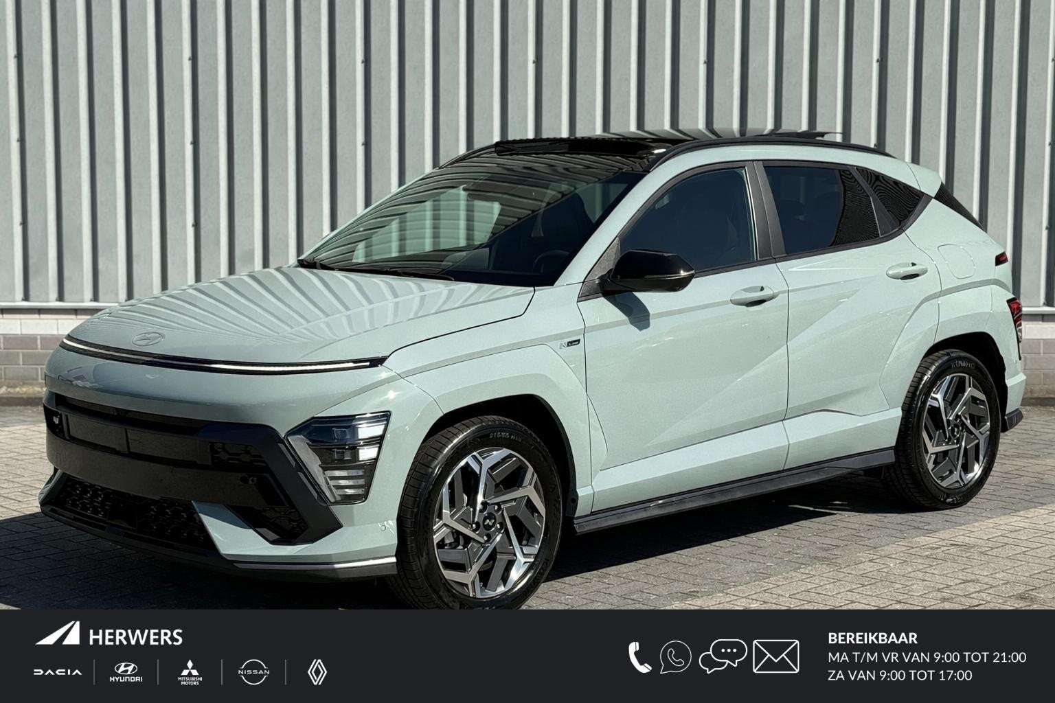 Hyundai Kona 1.6 GDI HEV N Line Sky / Stoel verwarming/verko, Auto's, Hyundai, 137 pk, Euro 6, 1110 kg, Origineel Nederlands