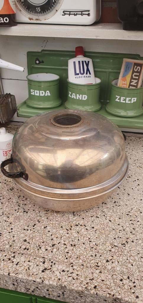 Vintage aluminium complete wonderpan, Ophalen of Verzenden