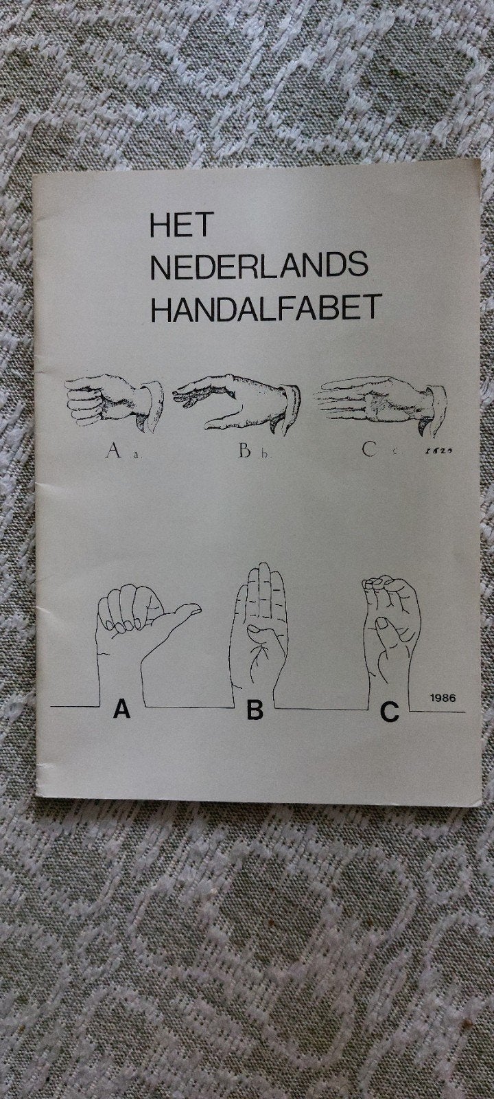Het Nederlands Handalfabet - Leer Gebarentaal, Gelezen, Non-fictie, Nederlands, Ophalen of Verzenden