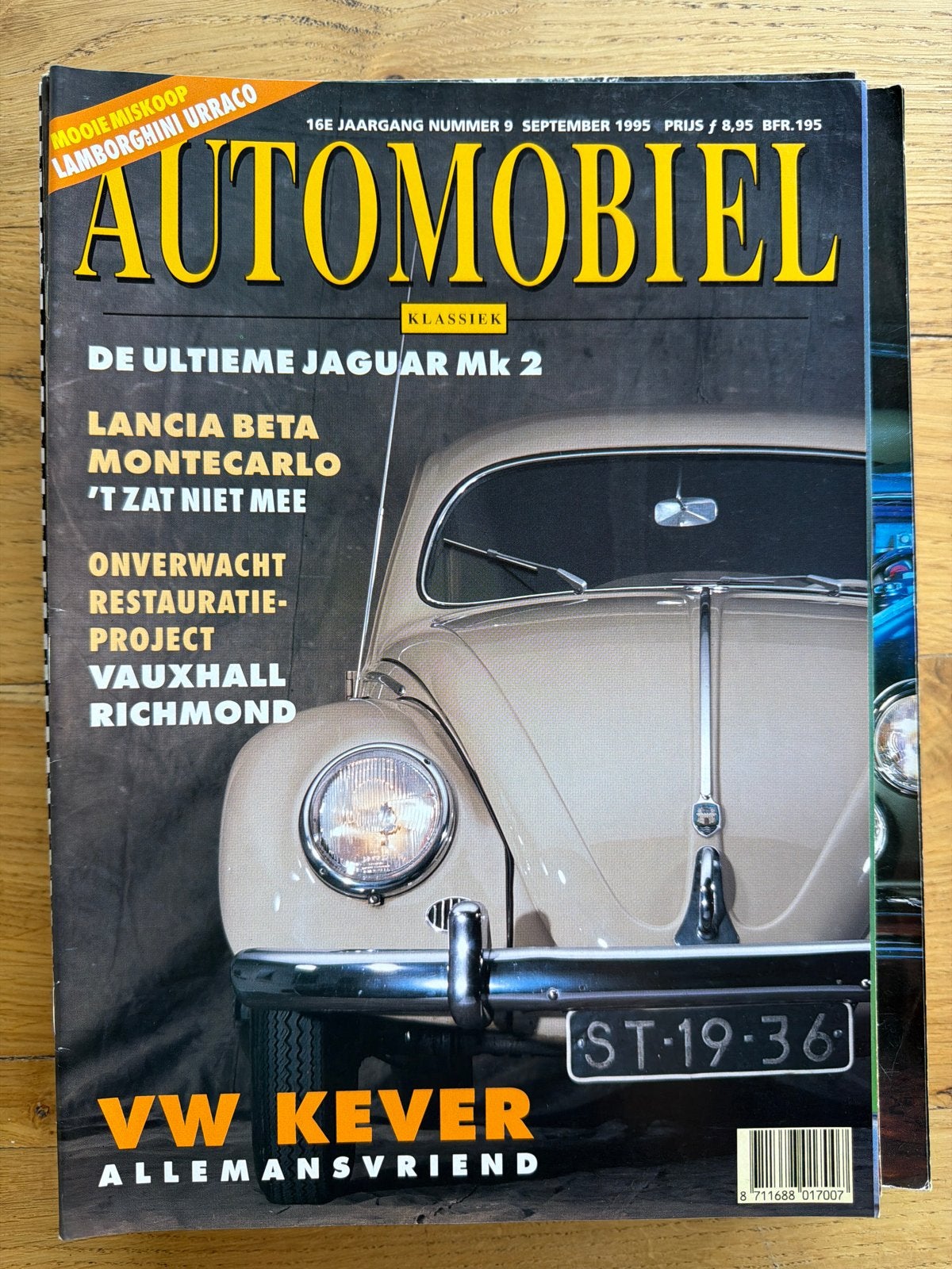 Automobiel Klassiek - September 1995 - VW Kever, Verzenden, Gelezen, Overige typen