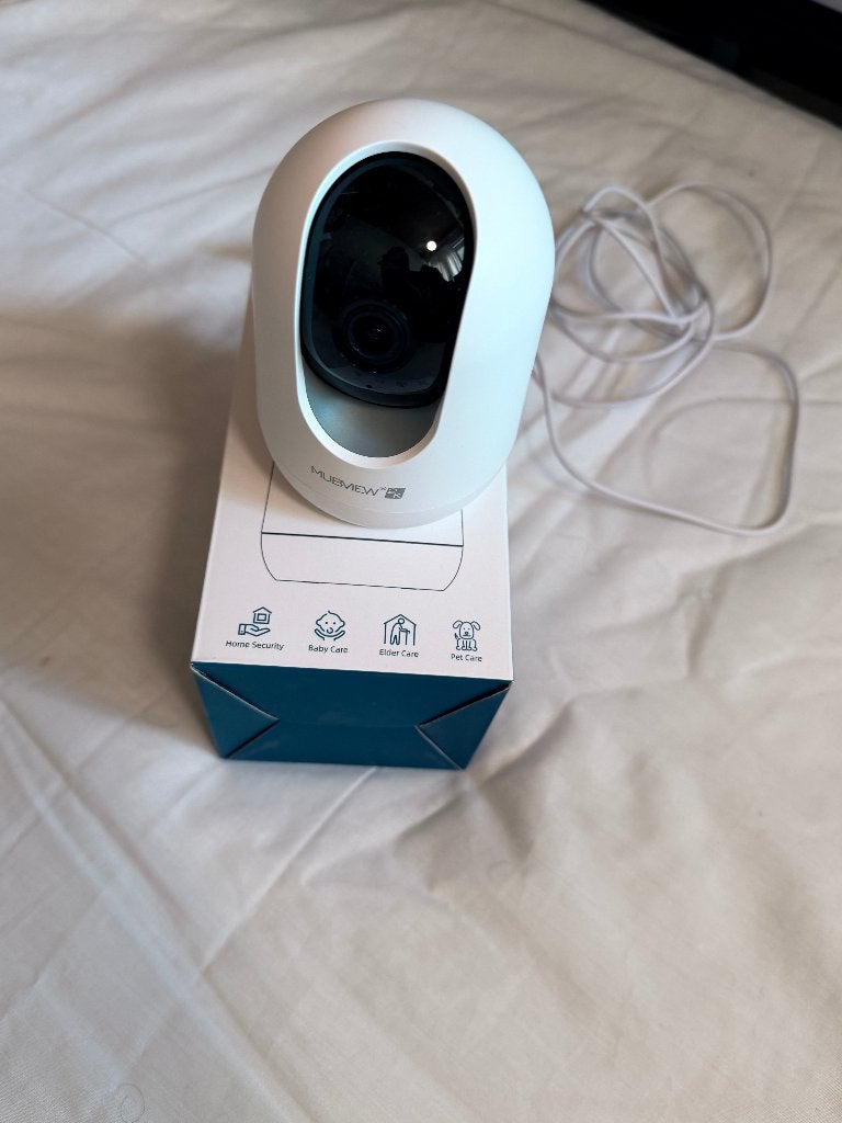 MUBVIEW 2K slimme draaibare binnencamera – zo goed als nieuw, Ophalen, Zo goed als nieuw