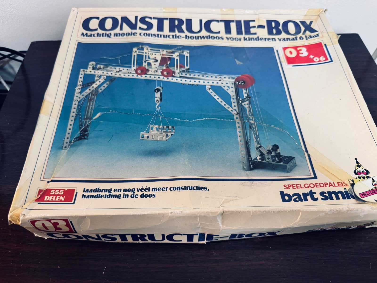 Vintage Constructie-Box 03 Bouwdoos - Bart Smit, Ophalen of Verzenden, Gebruikt, Bouwen