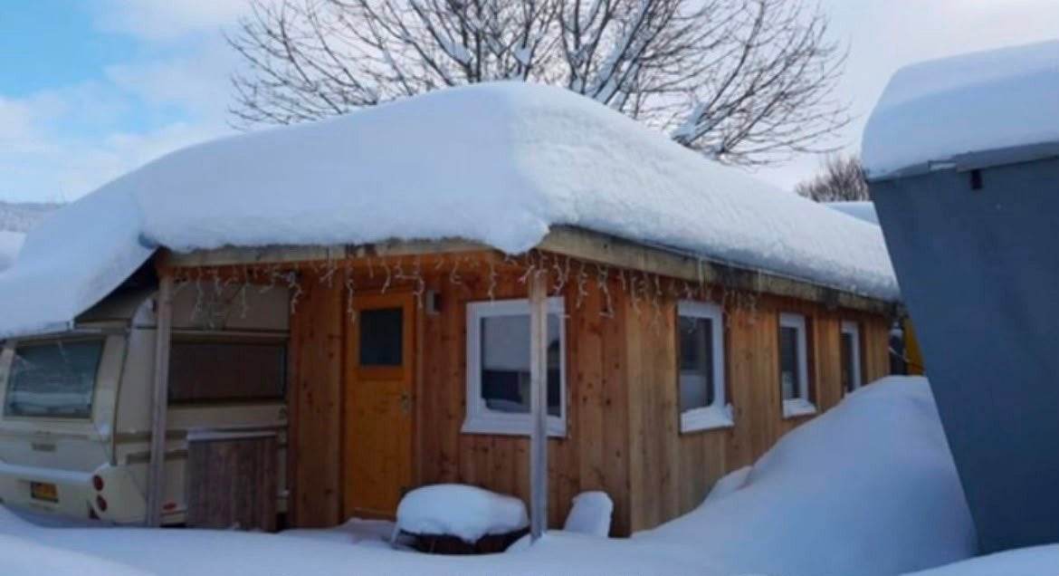 Caravan Oostenrijk camping Brixen Im Thale, Airco, Rondzit, Particulier, Tot en met 4