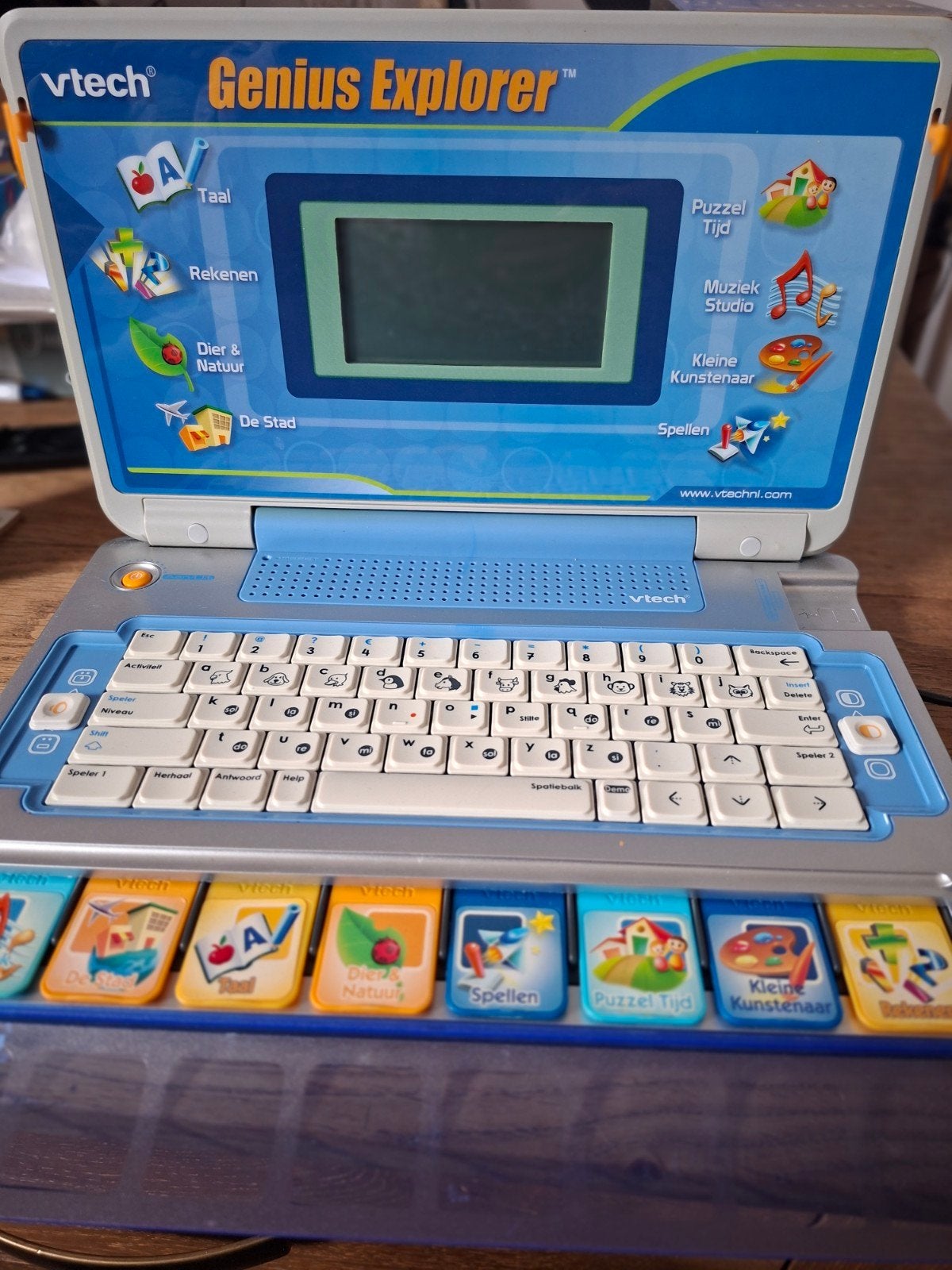Vtech Genius XL explorer educatieve laptop, Spelcomputers en Games, Ophalen, Overige merken, Gebruikt