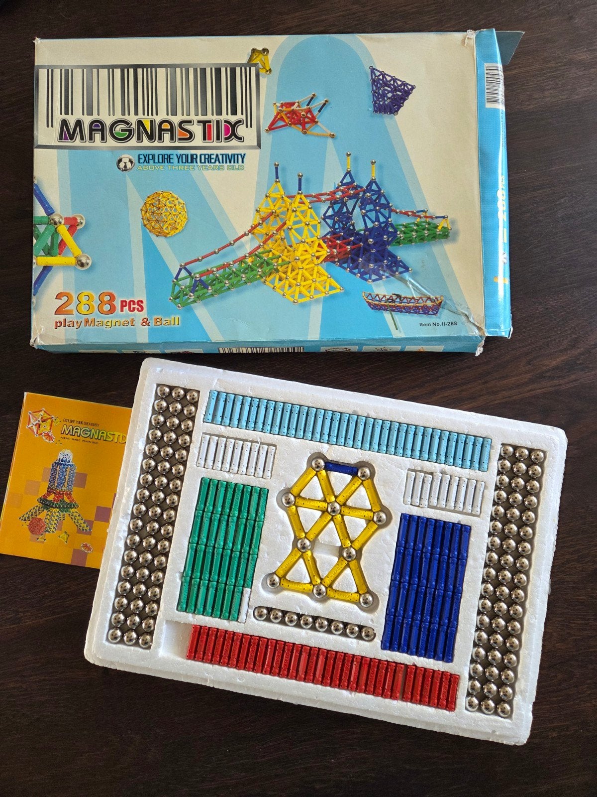Magnastix magnetische bouwset -, Ophalen, Gebruikt, Overige merken