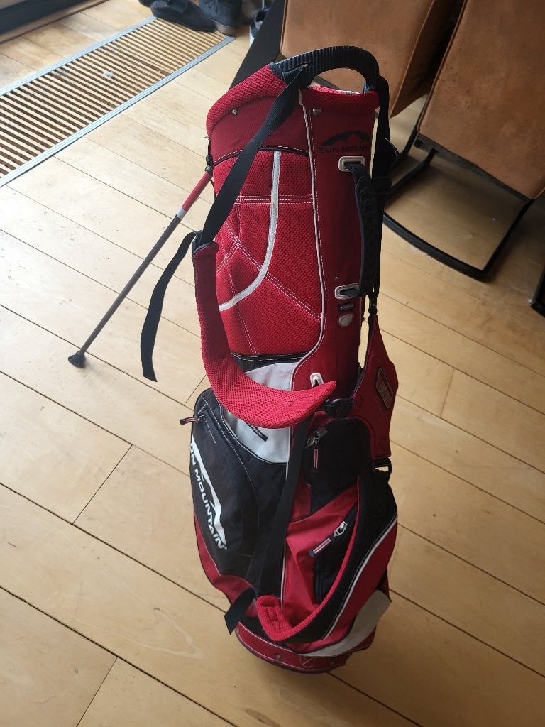 Sun Mountain Three 5 Standbag Golftas - moet op Trolley, Ophalen, Gebruikt, Tas, Overige merken