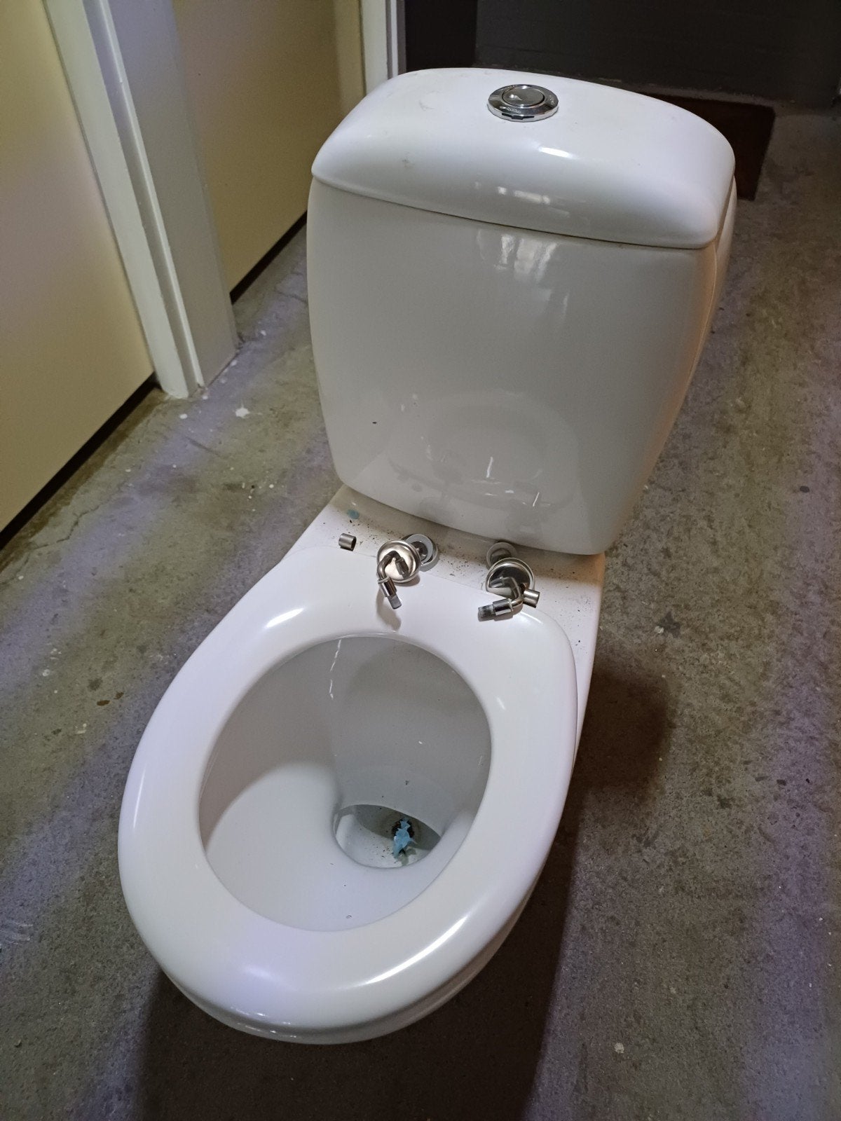 Sphinx toilet met stortbak en bril - Gebruikt, Ophalen, Gebruikt, Toilet