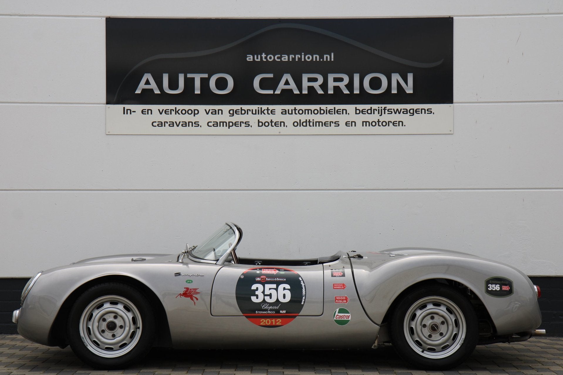 Volkswagen 550 Spyder (replica Porsche) met softtop uniek !, 600 kg, Gebruikt, 4 cilinders, Cabriolet
