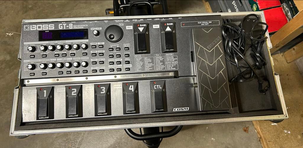 Boss GT-8 Gitaar Multi-effect Processor, Muziek en Instrumenten, Effecten, Ophalen of Verzenden, Gebruikt, Multi-effect