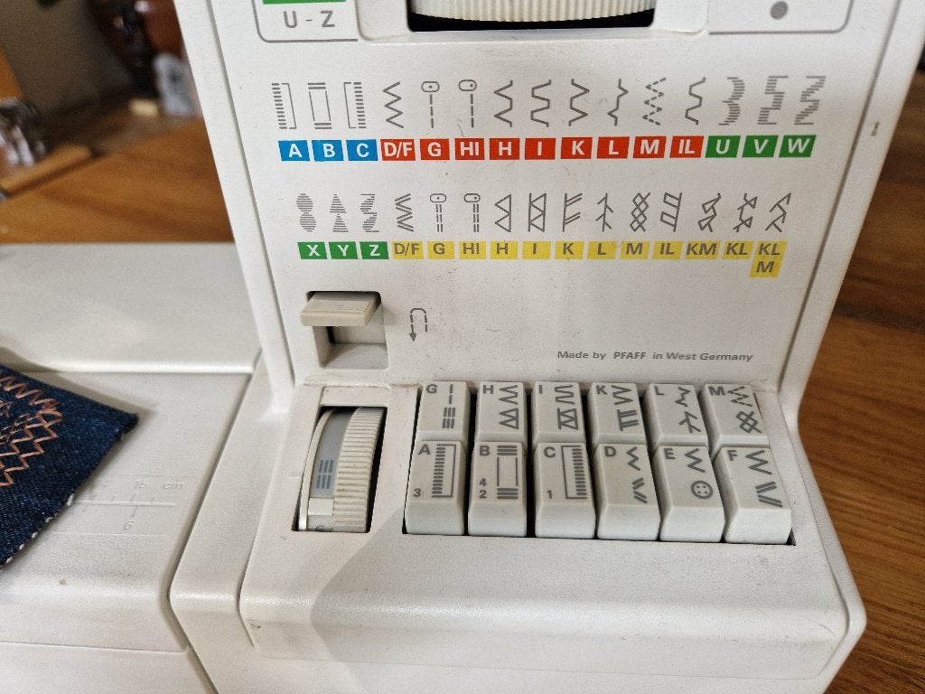 Naaimachine PFAFF dulmatic 955 met IDT, Ophalen of Verzenden, Zo goed als nieuw, Naaimachine, Pfaff